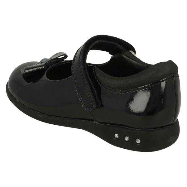 Clarks Girls Clarks Bow Detail School Shoes Prime Skip