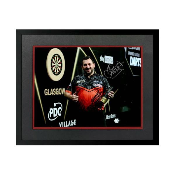 Jonny Clayton Signed 16x12 Image Deluxe Mount Frame #2