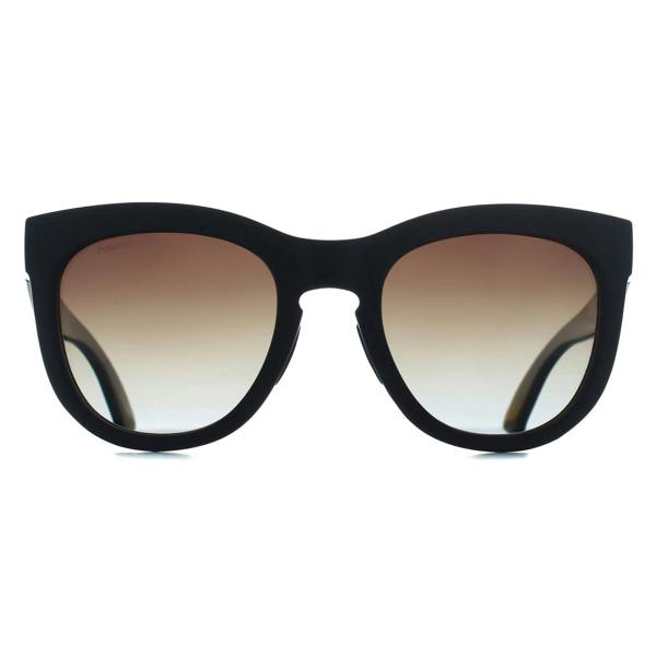 Smith Sunglasses Sidney DL5 AY Matte Black Polarized Brown