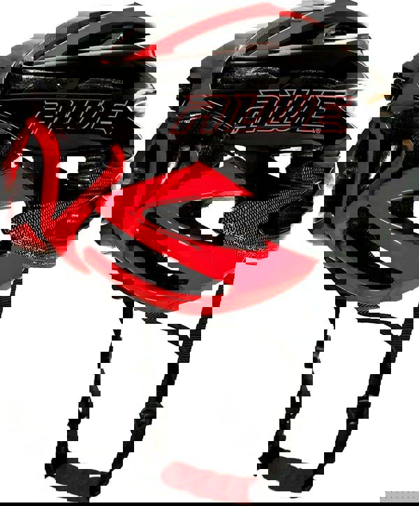 AweSpeed In Mould Adult Bike Helmet Large 58-61cm Black/Red/Carbon