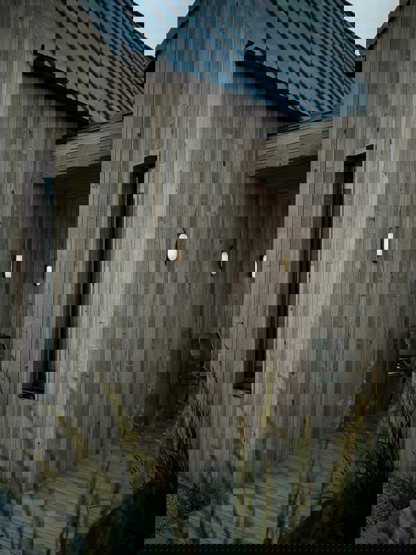 Nordlux Cuba Outdoor Energy Oval | Wall light | Black