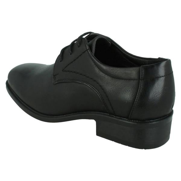 Spot On Boys Low Heel Lace Up Smart Shoes N1157