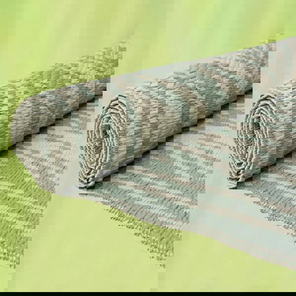 JVL The Gardener Reversible Large Leaf Outdoor Garden Rug 120x170cm