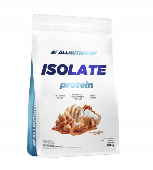 Allnutrition Isolate Protein, Salted Caramel - 908g