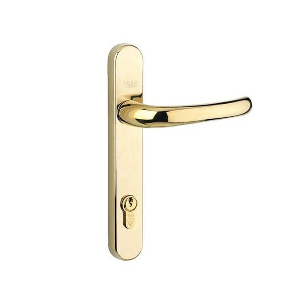 Yale Locks Pvcu Retro Door Handle - PVD Gold - 