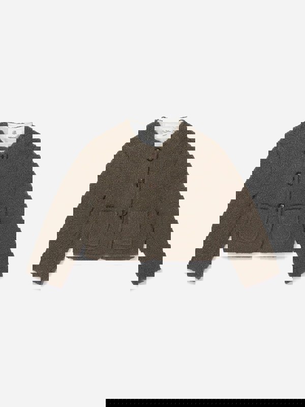 Bonpoint Girls Tabitha Jacket in Beige