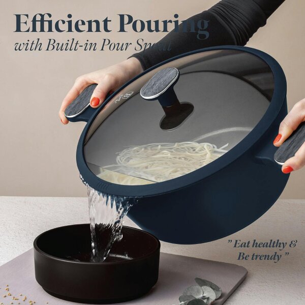 Berlinger Haus BH8378  28 cm Casserole with Lid | Deep Sea