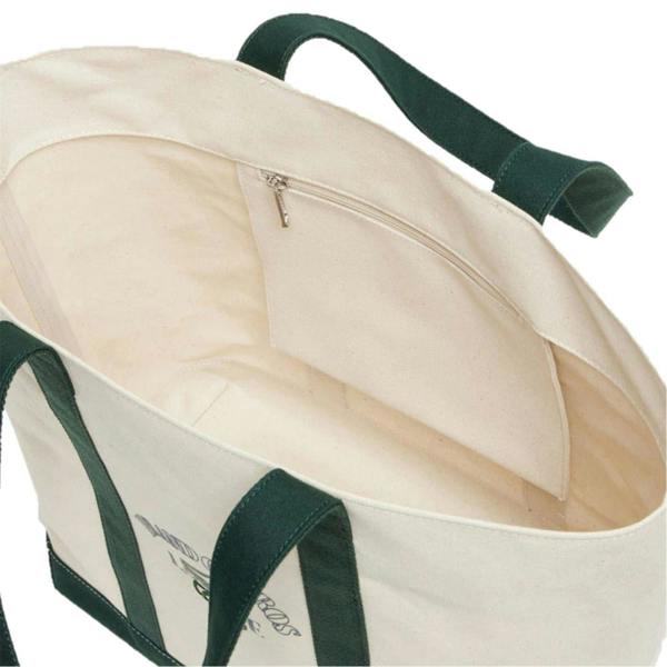 Lacoste Roland Garros Canvas Tote Bag - Natural Print - 