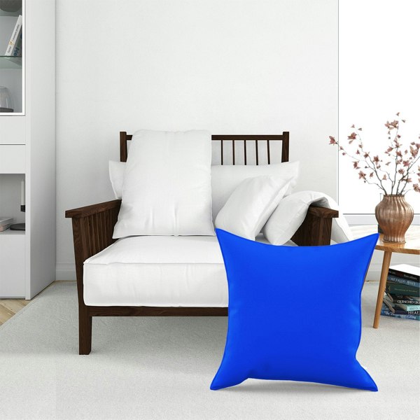 Warren Reed Royal Blue Floor Cushion