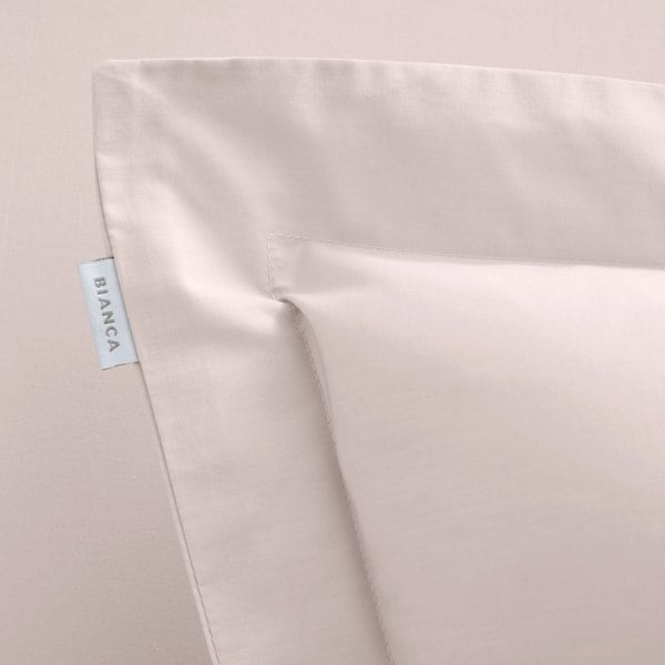 Bianca 200 Thread Count Cotton Percale Oxford Pillowcase Pair
