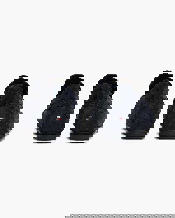 Tommy Hilfiger Core Hilfiger Mens Suede Driver - Desert Sky