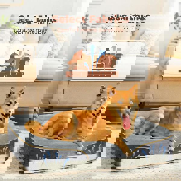 Skylos Orthopaedic Dog Bed Large Memory Foam Warm Pet Mattress Cushion Washable