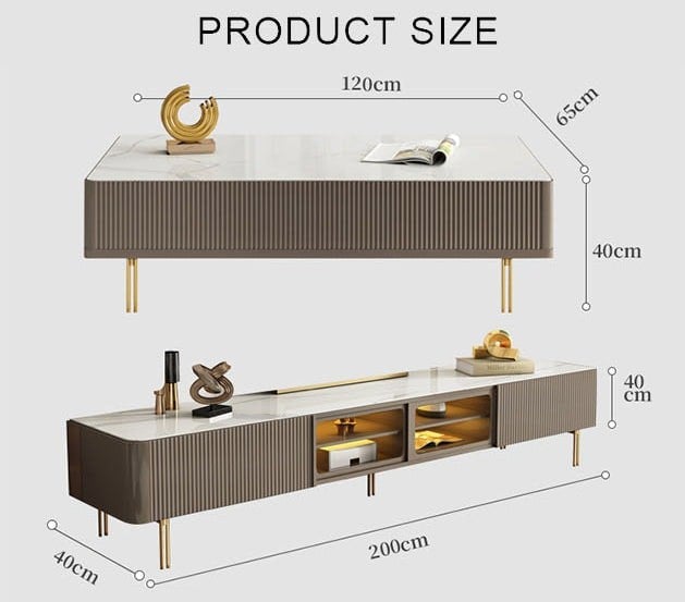 MFland Coffee Table, TV Stand-Weilai Concept-Weilai Concept