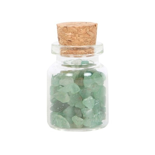 Serano Jar of Luck Aventurine Crystal in a Matchbox