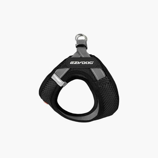 EzyDog FORMFIT® Mesh Dog Harness in Black