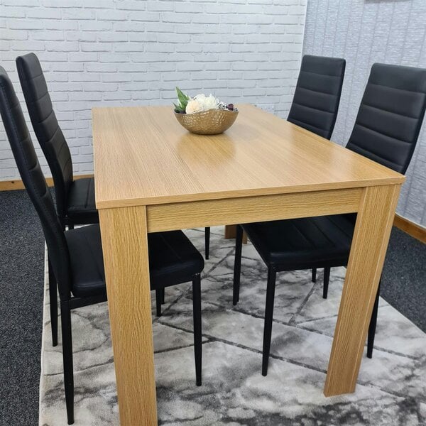 Kosy Koala Dining Table Set with 4 Chairs Dining Room and Kitchen table set of 4