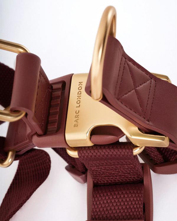 Barc London Merlot Red Dog Harness