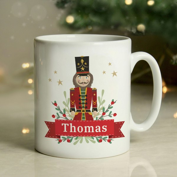 Personalised Memento Company Personalised Christmas Nutcracker Mug