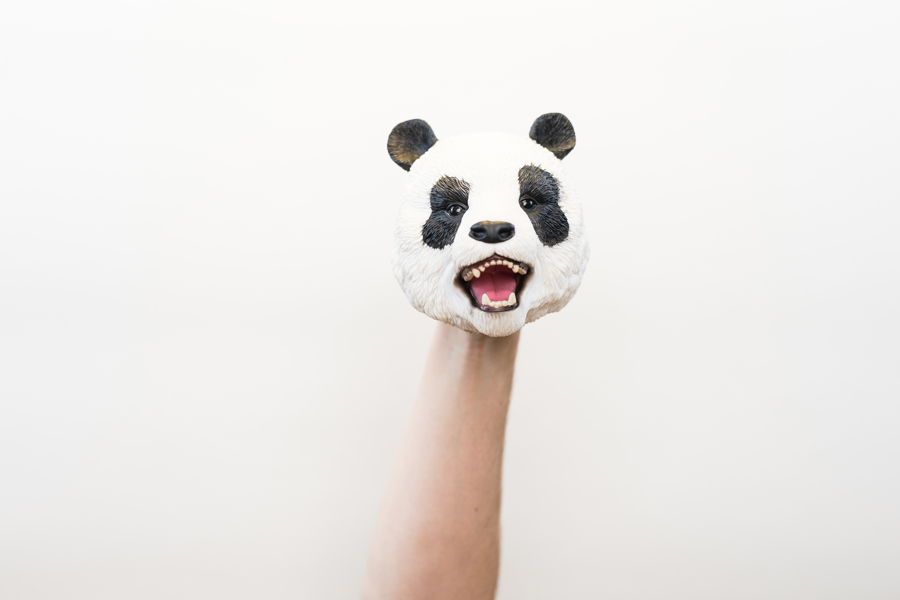Wildthings Wild Thingz Panda Hand Puppet