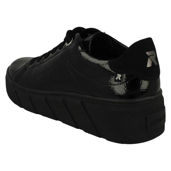 Rieker Ladies Rieker Evolution Soft Casual Lace Up Trainers W0501