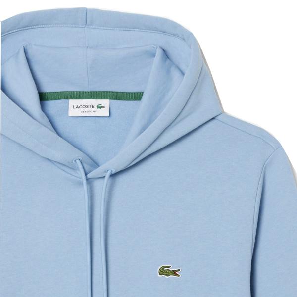 Lacoste Fleece Hoodie Light Blue