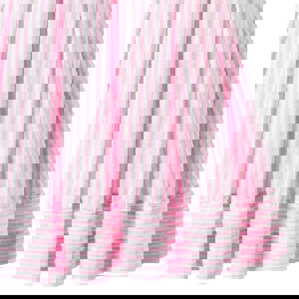 Rachel Riley Pastel Oxford Pleated Stripe Dress