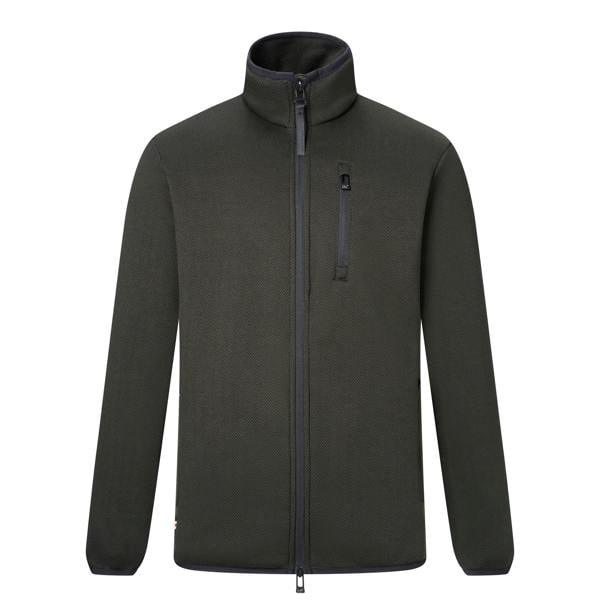 Regatta Mens Brayleigh Full Zip Fleece Jacket - Dark Khaki - 
