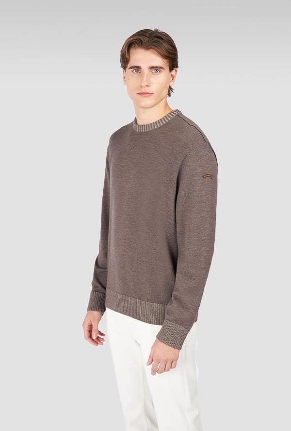 Paul & Shark Soft Cool Touch Wool Crewneck Sweater