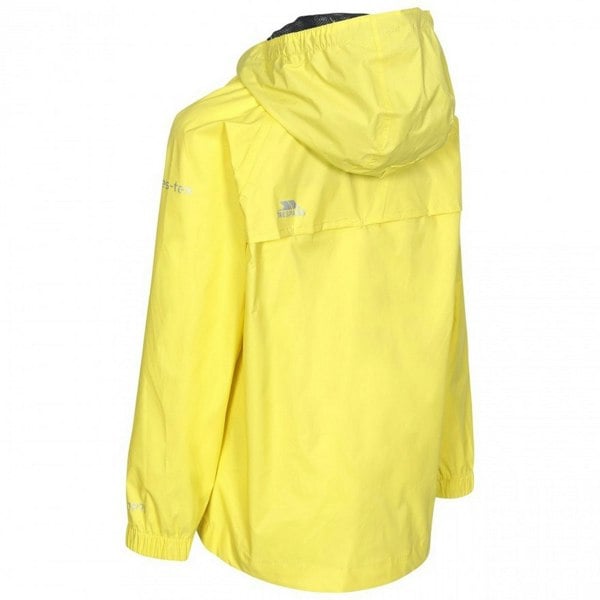 Trespass Childrens/Kids Qikpac Waterproof Packaway Jacket - Yellow