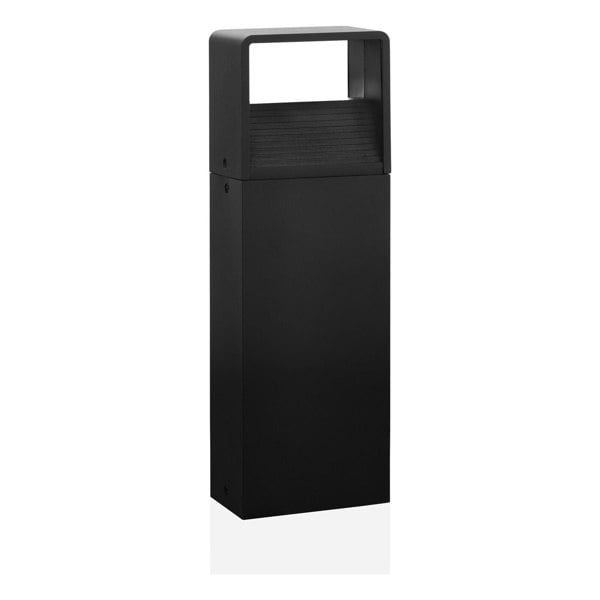 IP44 Outdoor Pedestal Light Modern Anthracite 6W Built in LED Wall Gate Post Loops