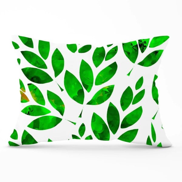 Warren Reed Watercolor Abstract Leaves Cushions