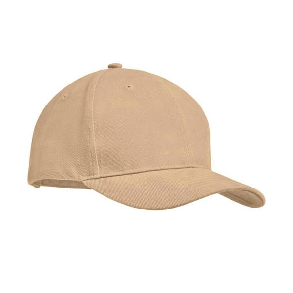 MidOcean Tekapo Heavy Brushed Cotton Baseball Cap - Beige/Beige - 