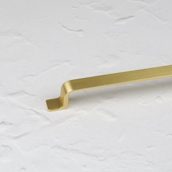 Handle & Home Brushed Brass Strap Handles