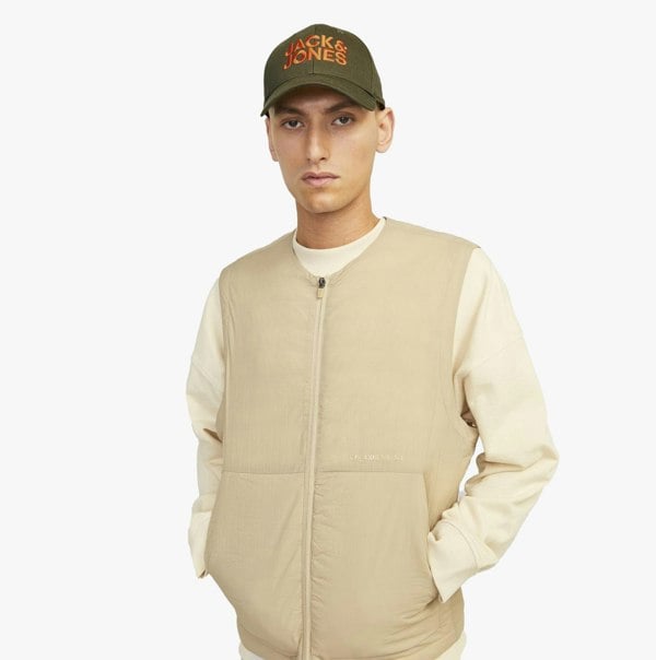 Jack & Jones GALL Mens Baseball Cap Olive Night
