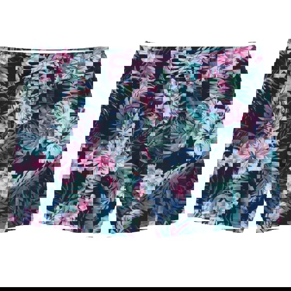 Animal Womens Aurora Floral Board Shorts - Dark Blue