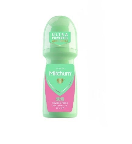 Mitchum Roll-On Anti-Perspirant Deodorant Powder Fresh 100ml Pack of 6
