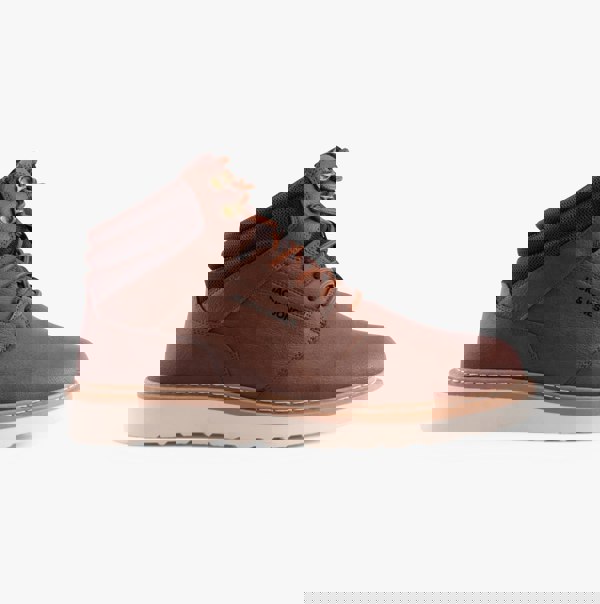 Jack & Jones OHIO PU Mens Boots Brown Stone