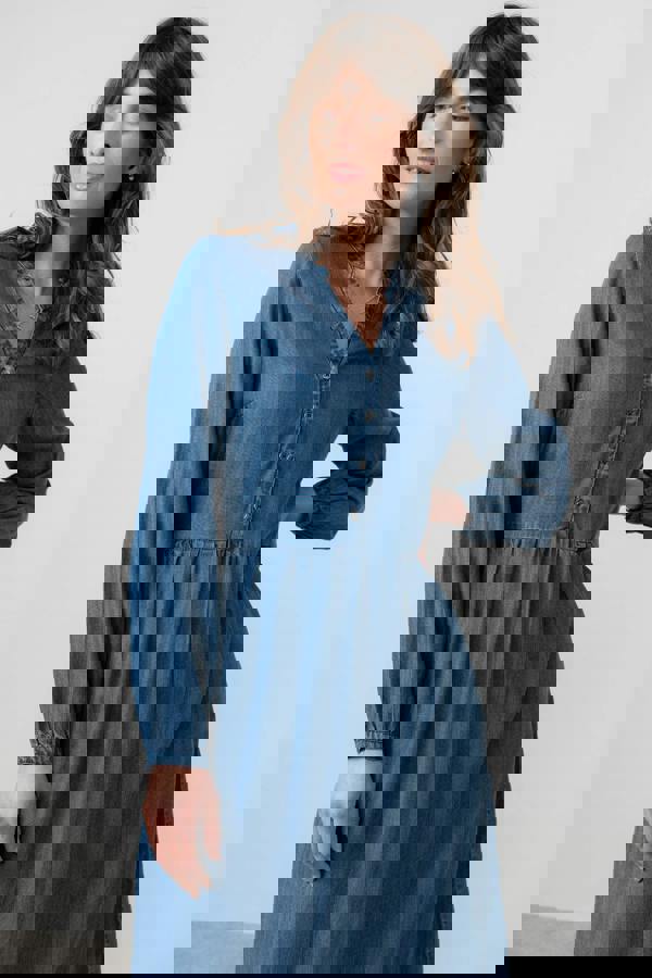 Lily & Me Ellington Tencel™ Denim Midi Dress