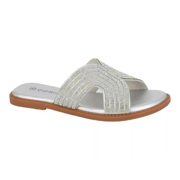 Cipriata Womens/Ladies Celina Sandals - Silver