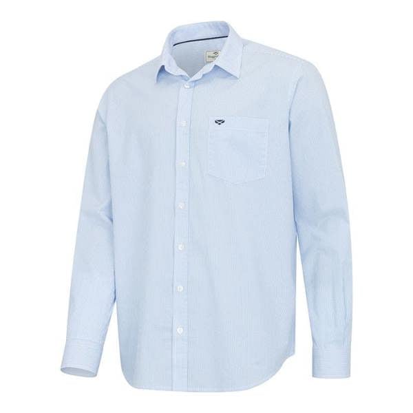 Front view Hoggs of Fife Ingliston Stretch Stripe Shirt