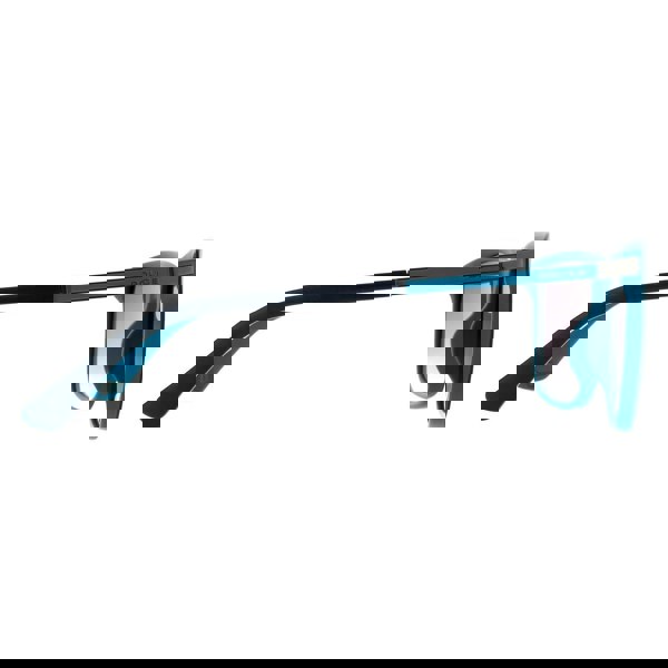 Police Sunglasses SPLA56 Record 1 WTRX Blue Turquoise Blue Gradient Mirrored