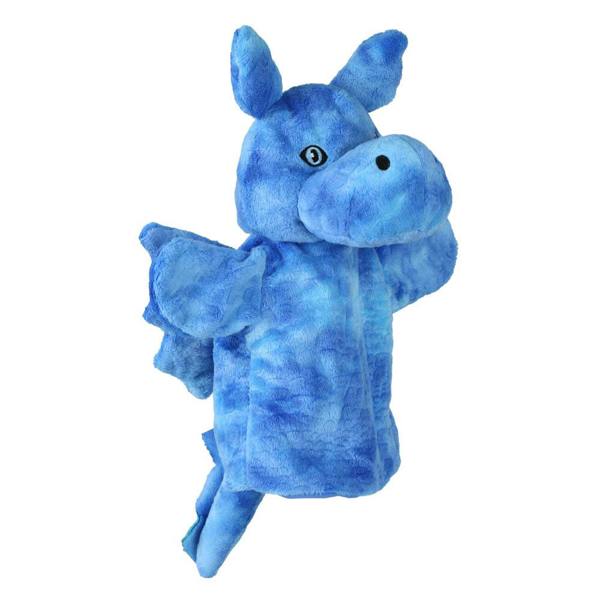 The Puppet Company Dragon (blue) - ECO Puppet Buddies