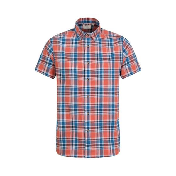 Mountain Warehouse Mens Weekender Shirt - Bright Orange - 