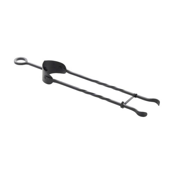 Leecroft Eye Coal Tongs 18'' Black - One Colour - 