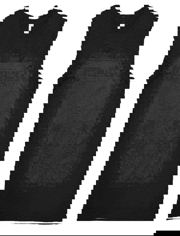 Amplified Clothing Mens Grey Metallica Sleeveless T-Shirt