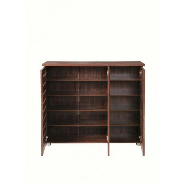 Timber Art Design 5 Tier Shoe Storage Cabinet 3 Door Cupboard Stand Rack Unit