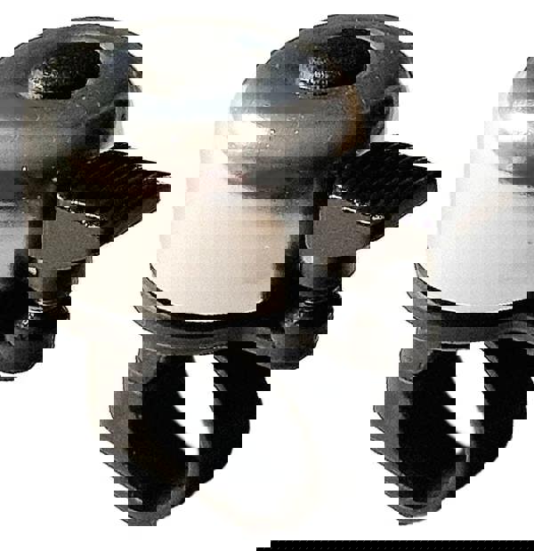 Sport Direct Universal Aluminium Silver Bike/Cycle Mini Ping Bell