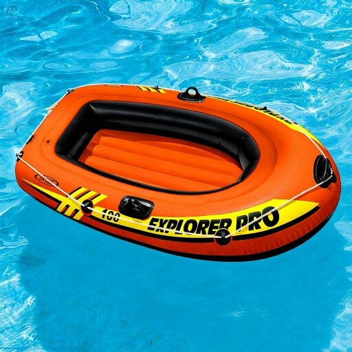 smartbies Intex Explorer Pro 100 Inflatable Boat | Durable Pool & Outdoor Water Toy