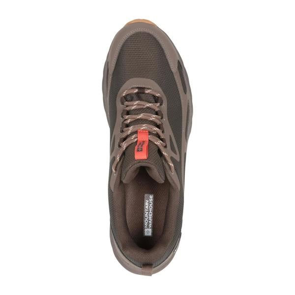 Mountain Warehouse Mens Magnitude Waterproof Hiking Shoes - Brown - 
