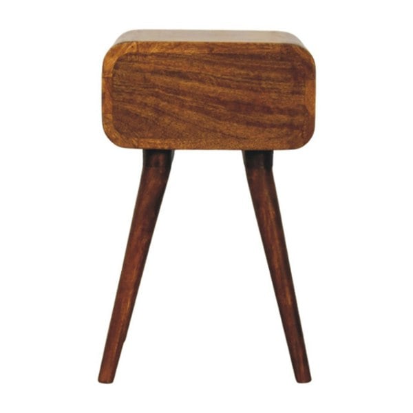 Artisan Furniture Avora Mini Chestnut Nightstand with 1 drawer